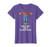 Humor Scarecrow Halloween Tees Pretend I'm A Scarecrow Halloween Costume T-Shirt - Purple Heather