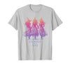 Escaped Since 1692 Halloween Escaped Since 1692 Funny Witch Halloween Design T-Shirt - Silver Grey