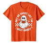 Funny Ain't No Ghost Like The Holy Ghost Christian Halloween T-Shirt - Orange