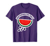 Mademark Men's Watermelon Only Cute Watermelon Fruit Lover Halloween T-Shirt - Purple