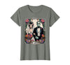 The Lovers Tarot Card Spooky Halloween Women Men The Monster Frankenstein and Bride The Lovers Tarot Card T-Shirt - Olive