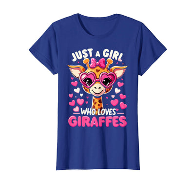 Giraffe Just A Girl Who Loves Giraffes T-Shirt