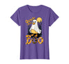 Duck Halloween Gifts Co. Quack I Mean Boo Duck Trick or Treat Spooky Halloween Party T-Shirt - Purple Heather