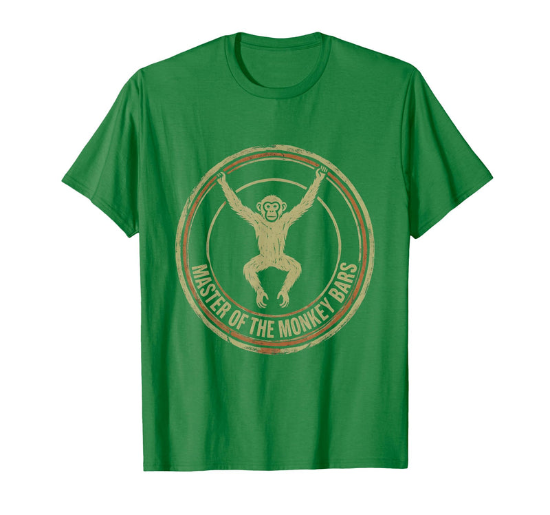 Mademark Master of the Monkey Bars Preschool Boy Design T-Shirt - Men - Kelly Green