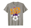 Halloween Shirts For Women Men Kids Boys Girls Halloween Soccer Kick Or Treat Football Costume Boys Kid Men T-Shirt - Slate