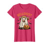 Bullsheet Highland Cow Ghost Halloween Tees Moo... I Mean Boo Bullsheet Highland Cow Ghost Halloween T-Shirt - Red Heather