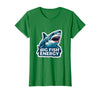 Mademark Big Fish Energy Shark Graphic Design T-Shirt - Kelly Green