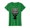 Mademark Monkeying Around Stone Cold Sober Design T-Shirt - Women - Kelly Green
