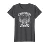 Camelot71 Chicago Classic Retro Vintage Illinois Windy Rock'n'Roll T-Shirt - Dark Heather Grey