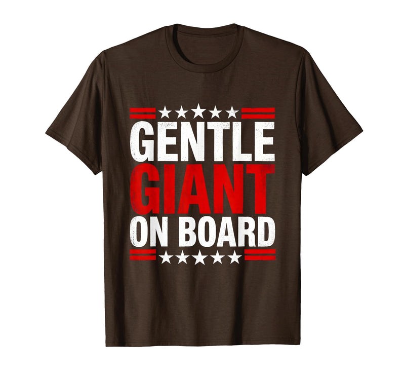 Mademark Gentle Giant On Board Elephant Design T-Shirt - Men - Brown