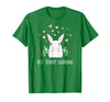 Cute Bunny Grandma Rabbit Grandmother T-Shirt in Kelly Green