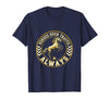 Mademark Horses Over Traffic Always Equestrian Design T-Shirt - Men - Navy Blue