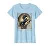 Mademark Always Choose The Horse Women's Equestrian Design T-Shirt - Baby Blue
