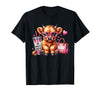 Highland Cow Land of NYC One Boujee Heifer Highland Cow Bougie Pink Tumbler Handbag T-Shirt - Black