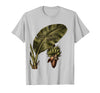 Mademark Just Here for Bananas Funny Monkey Design T-Shirt - Men - Silver Grey
