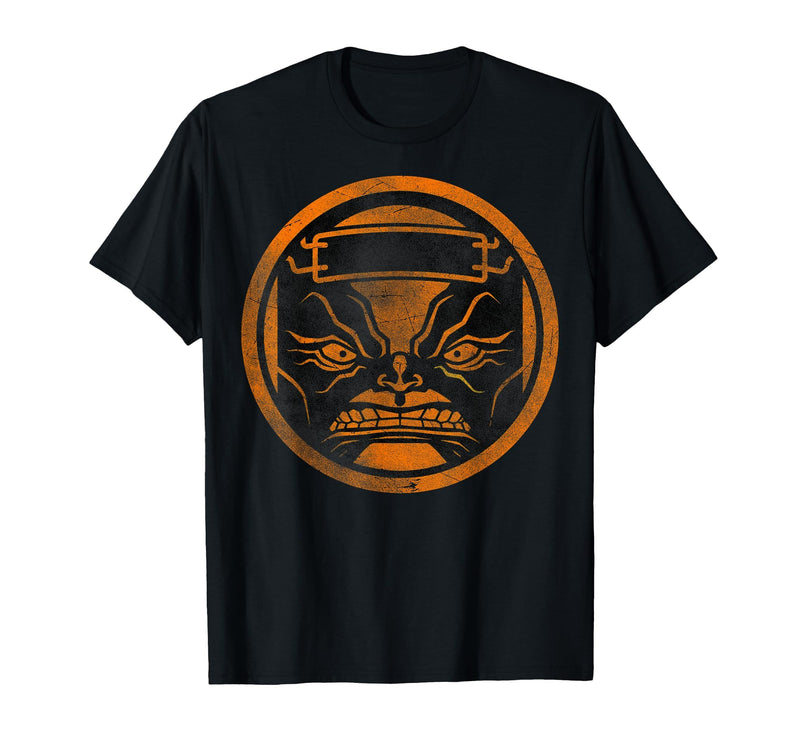 Marvel M.O.D.O.K. Orange Organism Tonal Cut-Out Halloween T-Shirt - Black