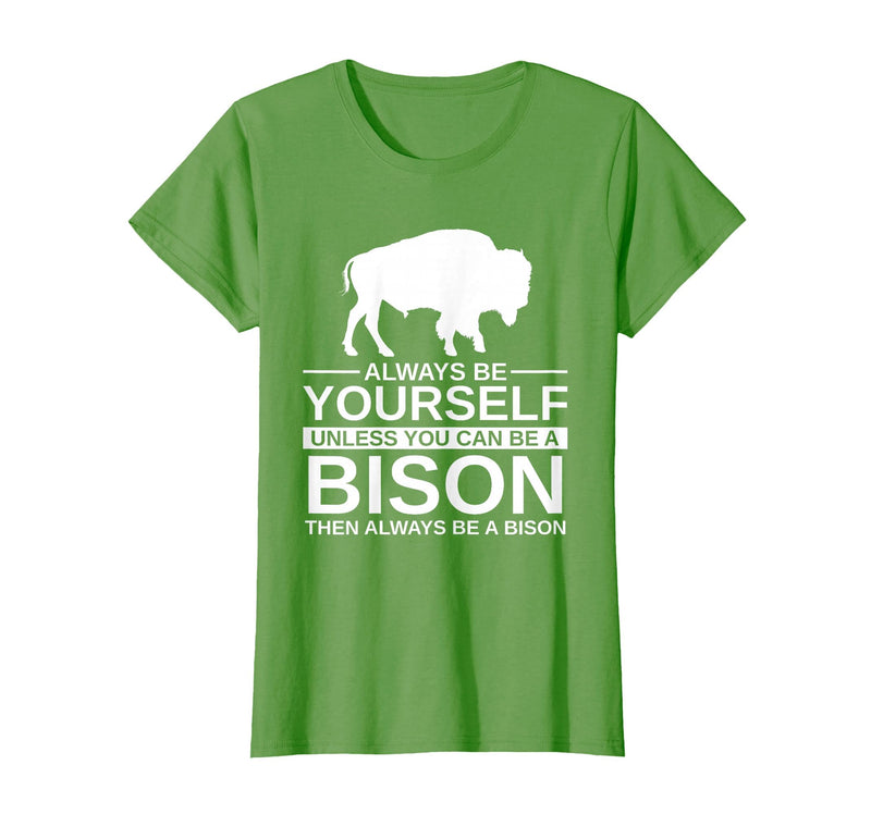 Bison Gift Bison Lover Accessories & Buffalo Stuff Cool Bison Design for Men Women Buffalo Animal Lovers Bison T-Shirt -