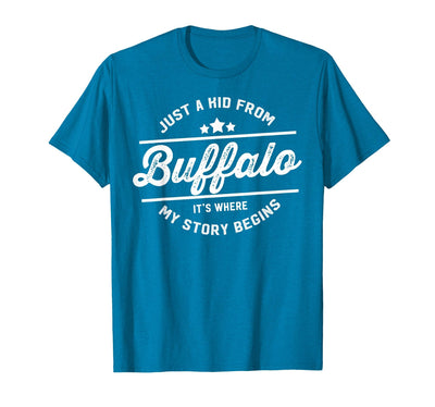 Cow Just a Kid Yourquotees From Buffalo T-Shirt