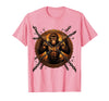 Mademark Monkey Breaking Chain Sobriety Freedom Graphic T-Shirt - Men - Pink