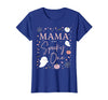 Spooky One First Birthday 1st Cute Pink Halloween Mama of The Spooky One Girl First Birthday Pink Halloween T-Shirt - Royal