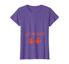 Halloween Pregnancy Costume Funny Tees Let Me Out Halloween Pregnancy Costume Baby Funny T-Shirt T-Shirt - Purple Heather