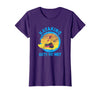 Groundhog Tees Kayaking Gets Me Wet Halloween Funny T-Shirt T-Shirt - Purple