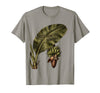 Mademark Just Here for Bananas Funny Monkey Design T-Shirt - Men - Slate Grey