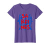 Vintage Sardine Tinned Fish Summer Tee Sardines Tinned Fish Retro Graphic for Men Women T-Shirt - Purple Heather