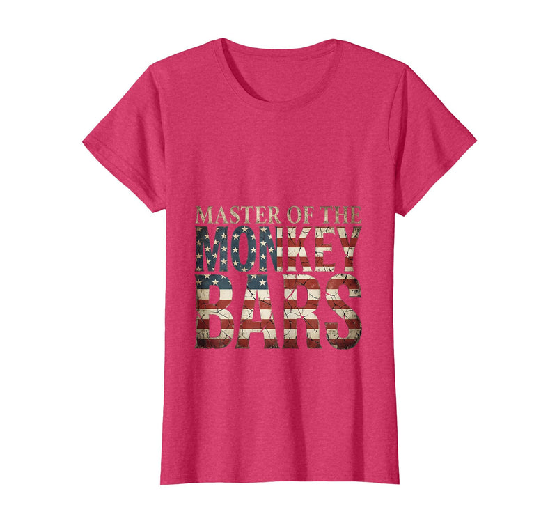 Mademark Master of the Monkey Bars 5th Grade Design T-Shirt - Women - Red Heather