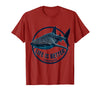 Mademark Life Is Better Underwater Whale Shark Design T-Shirt - Cranberry Red