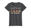 RBG Supremes Court cute gift THE SUPREMES Halloween Cute Woman Supreme Court Justices RBG T-Shirt - Dark Heather Grey