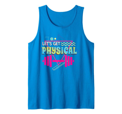 80s SMMBYV Lets get Physical | Totally Rad 90s Style Workout Gym Retro Tank Top