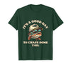 Funny Outdoor Anglers & Fisherman Designs Catch Fish and Laugh Hard with This Fishing Pun T-Shirt - Dark Green
