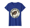 Mademark Vaccinated, Tagged, Still Ornery Cow Farmer Humor Design T-Shirt - Royal Blue