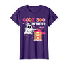 Cod Boo In The Er Halloween ER Costume Code Boo in The ER Nurse Crew Ghost T-Shirt - Purple