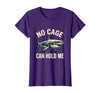 Mademark No Cage Can Hold Me Wild Shark Men Design T-Shirt - Purple