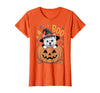 Westie Halloween kids, women, men Westie Costume Pumpkin Halloween West Highland White Terrier T-Shirt - Orange