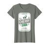 Funny Soda Pop Label Tees Soda Group Halloween Costume Cherry Soda T-Shirt - Olive Heather