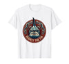 Mademark Respect the Fin Bold Shark Graphic Design T-Shirt - White