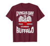 Polish Heritage Gifts Dyngus Day Buffalo New York Piwo Polka Pierogi Na Zdrowie T-Shirt - Burgundy