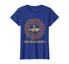 Mademark Finesse and Fierce Instincts Shark Women Design T-Shirt - White