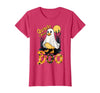 Duck Halloween Gifts Co. Quack I Mean Boo Duck Trick or Treat Spooky Halloween Party T-Shirt - Red Heather