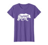 Mama Bear Clothing Co Mama Bear T-Shirt for Women T-Shirt - Purple Heather