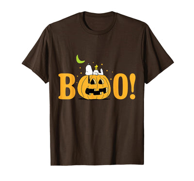 Peanuts Halloween Boo Pumpkin T-Shirt