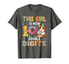 Rodent Birthday Costume Girl Costume 10 Double Digits Funny 10th Birthday Guinea Pig T-Shirt - Asphalt Grey