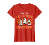 Halloween Shirts For Women Men Kids Boys Girls are You Falloween Directions Funny Halloween Teacher Teach T-Shirt - Red