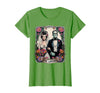 The Lovers Tarot Card Spooky Halloween Women Men The Monster Frankenstein and Bride The Lovers Tarot Card T-Shirt - Grass
