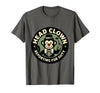 Mademark Head Clown Reporting For Duty Circus Monkey Design T-Shirt - Men - Asphalt Grey