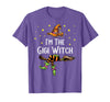 Matching Witch Halloween Costumes by Foxio Im the Gigi Witch Halloween Matching Group Costume T-Shirt - Purple Heather