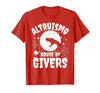 House of Givers Halloween Party Halloween Costume Altruismo House of Givers T-Shirt - Red